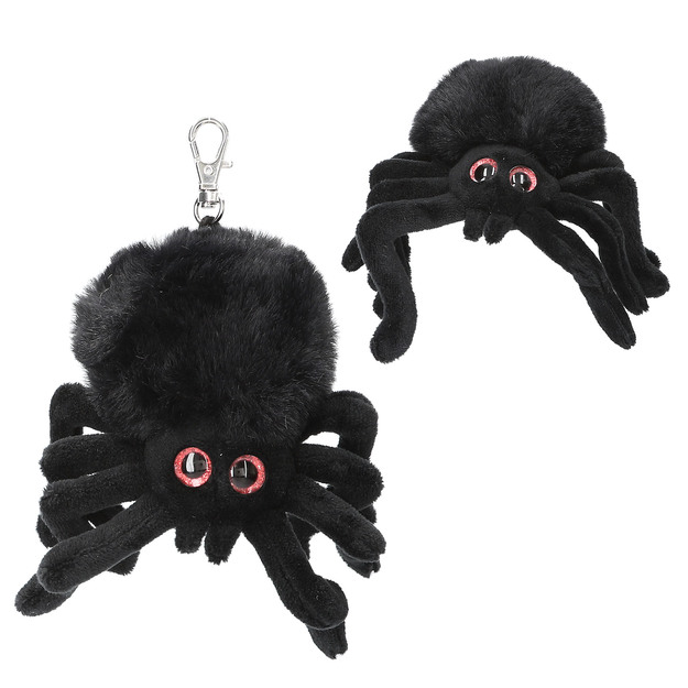 Dino World - Plush Spider Pendant (413899)