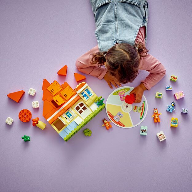 LEGO - DUPLO Bluey - Bluey's Family House with Memory Game (10459)