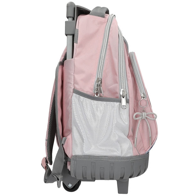 TOPModel - School Backpack Trolley MY BFF - Pink-Grey  (413317)