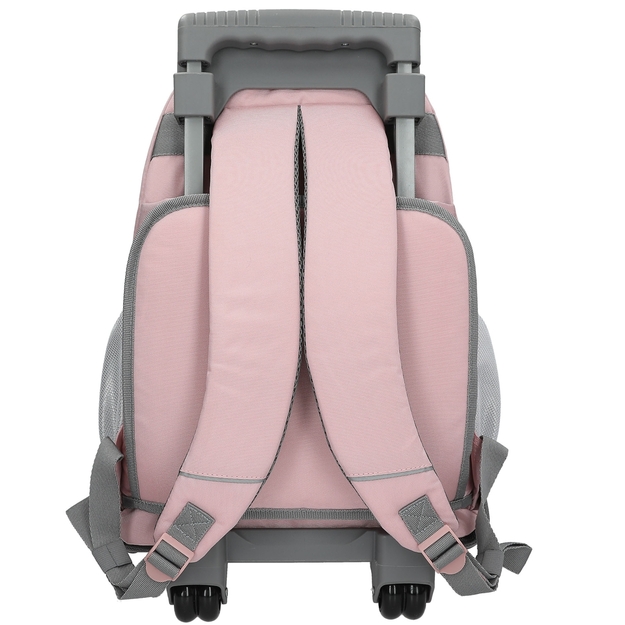 TOPModel - School Backpack Trolley MY BFF - Pink-Grey  (413317)