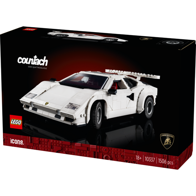 LEGO - Icons - Lamborghini Countach 5000 Quattrovalvole (10337).