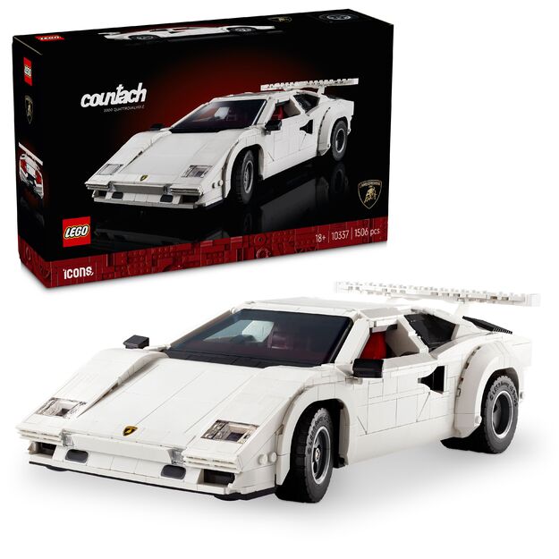 LEGO - Icons - Lamborghini Countach 5000 Quattrovalvole (10337).