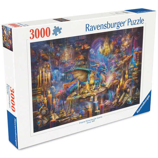 Ravensburger - Dragon’s Library 3000p (12001418)