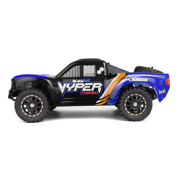 BLACKZON - Vyper SC Turbo 1/16 4WD 2S Brushless - Blue/Orange (540276)