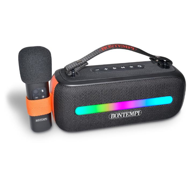 Bontempi - Wireless Speaker w. Microphone and Light Effects (491050)