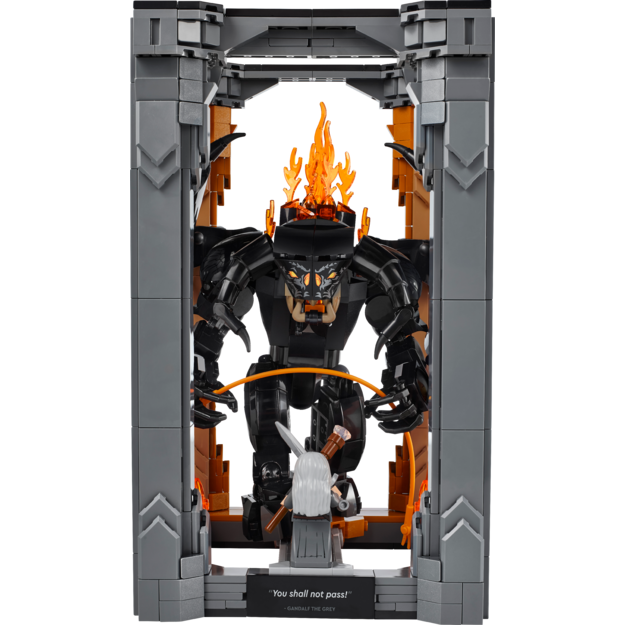LEGO Icons - The Lord of the Rings: Balrog™ Book Nook (10367).