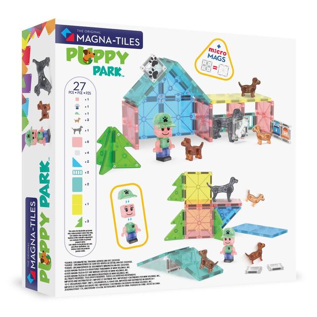 MAGNA-TILES - Doggy Daycare 27 pcs (90355)
