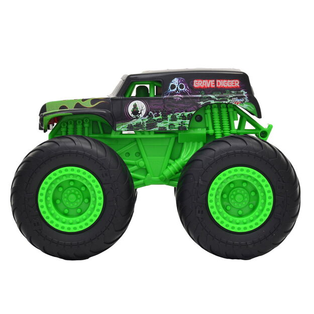 Monster Jam - 1:24 Lights & Sounds Truck - Grave Digger