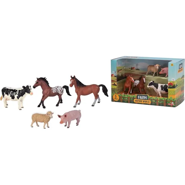 Simba - Nature World - Farm Animals Set (104343102)