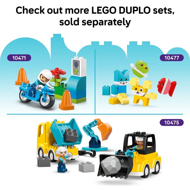 LEGO - DUPLO Town - Fire Engine with Hose and Firefighter (10473)