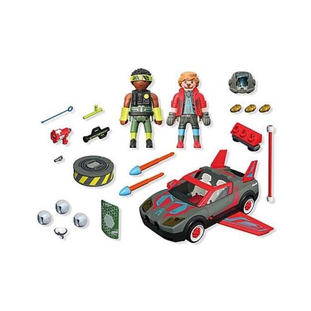 PLAYMOBIL - Heroes: Hero with Vehicle (71832)