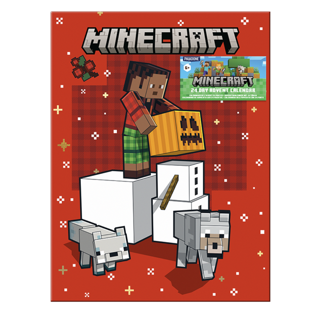 Minecraft Stationery 24 Days Advent Calendar