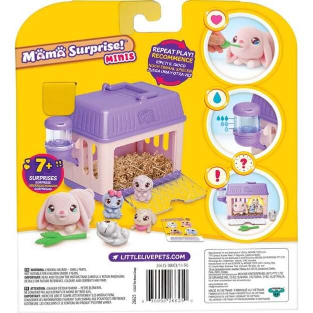 Little Live Pets - Mama Surprise Minis Bunny - (26625)