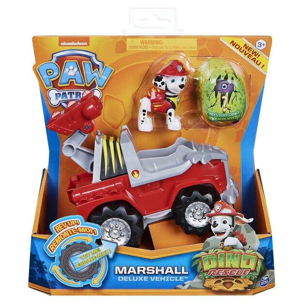 Paw Patrol - Dino Deluxe Themed Vehicles - Marshall (6058598)