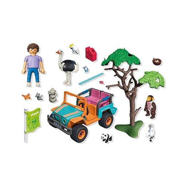 PLAYMOBIL - Animals & Friends: Off-Road Vehicle (71854)