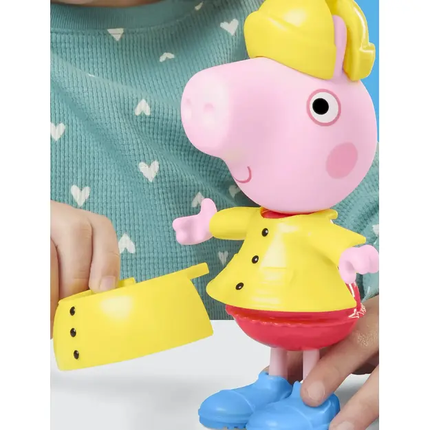 Peppa Pig - Peppa & Friends Dress Up 15 cm - Rainy Day