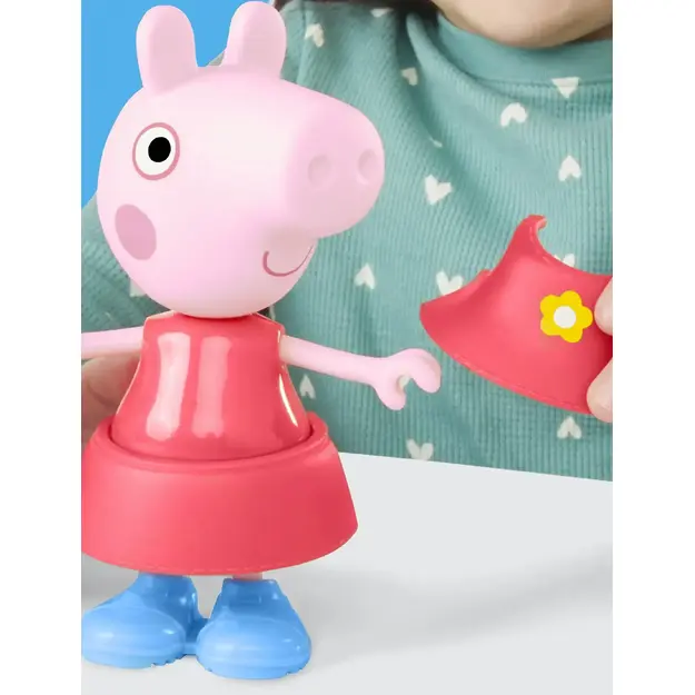 Peppa Pig - Peppa & Friends Dress Up 15 cm - Rainy Day