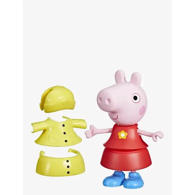 Peppa Pig - Peppa & Friends Dress Up 15 cm - Rainy Day
