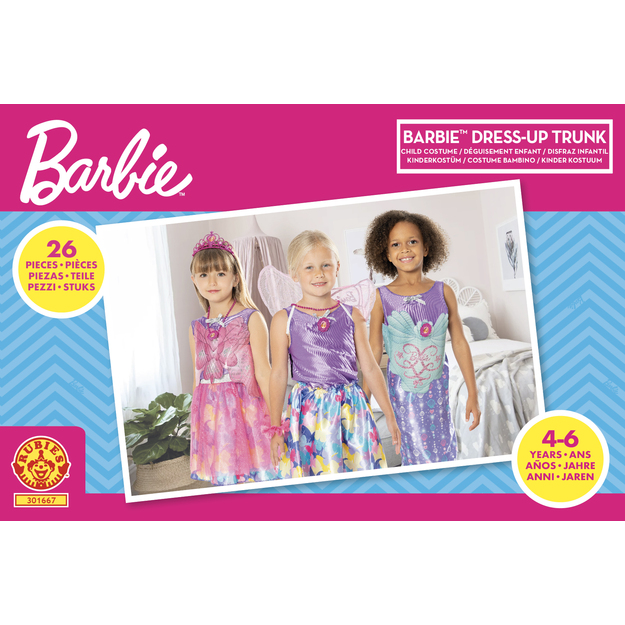 Rubies - Barbie Dress Up Trunk (4-6 years)