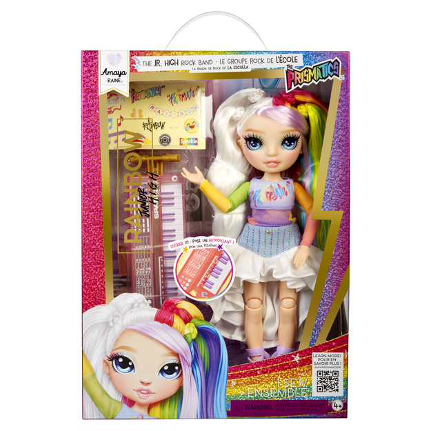 Rainbow High - Jr High Rockband Fashion Dolls Asst - Amaya