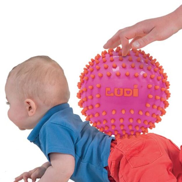 Ludi - Sensory ball set - pink - LU30022