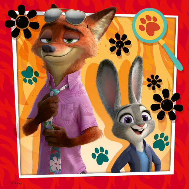 Ravensburger - Zootopia 2 3x49p (12004137)
