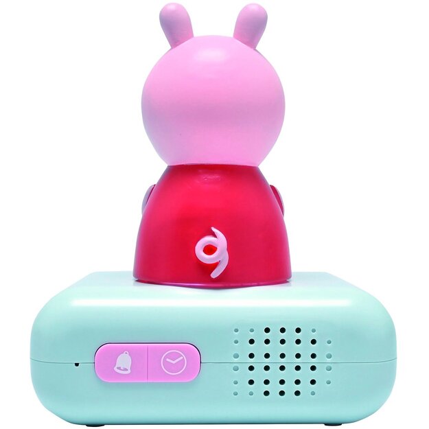 Lexibook - Peppa Pig Nighlight Alarm Clock with sounds (RL800PP)