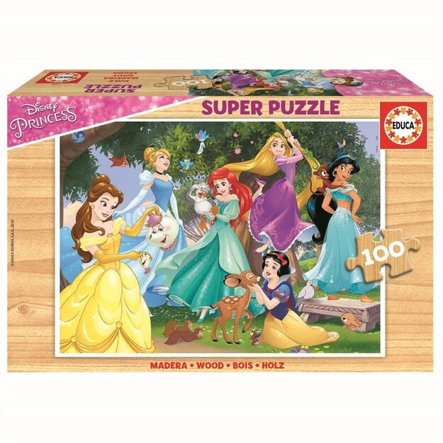 Educa - 100 pcs, Disney Princesses (80-17628)