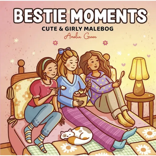 Cozy Coloring - Amelia Green: Bestie Moments