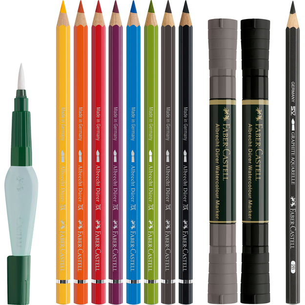 Faber-Castell - Discovery set Albrecht Dürer wet mediums - 12 pcs (117520)