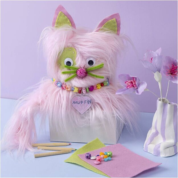 Craft Kit Sewing - Cat - assorted colours (977882)