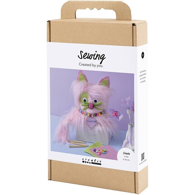 Craft Kit Sewing - Cat - assorted colours (977882)