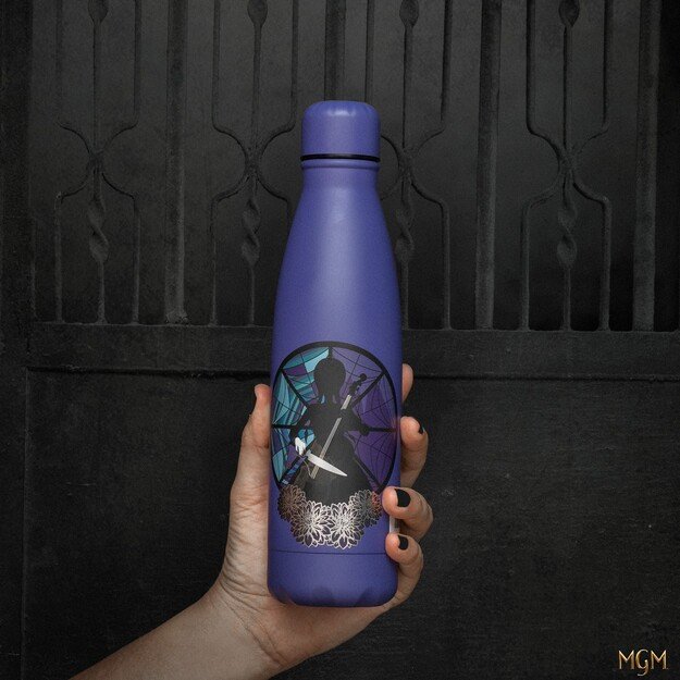Wednesday - Waterbottle 500ml Thermo + Double Wall - Wednesday with Cello