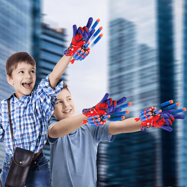 Spiderman Glove Launcher Web Shooting Glove + 20 Darts