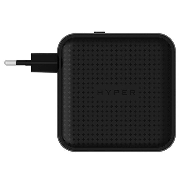 Hyper - HyperJuice 100W USB-C GaN Travel Charger (3C+1A) - Black