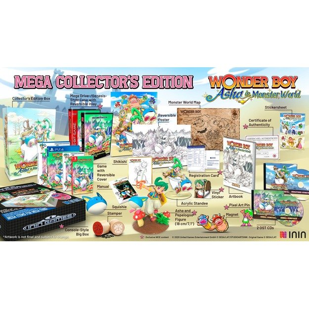 Wonder Boy: Asha in Monsterland Ultra Collectors Edition - (Strictly Limited Games) 2