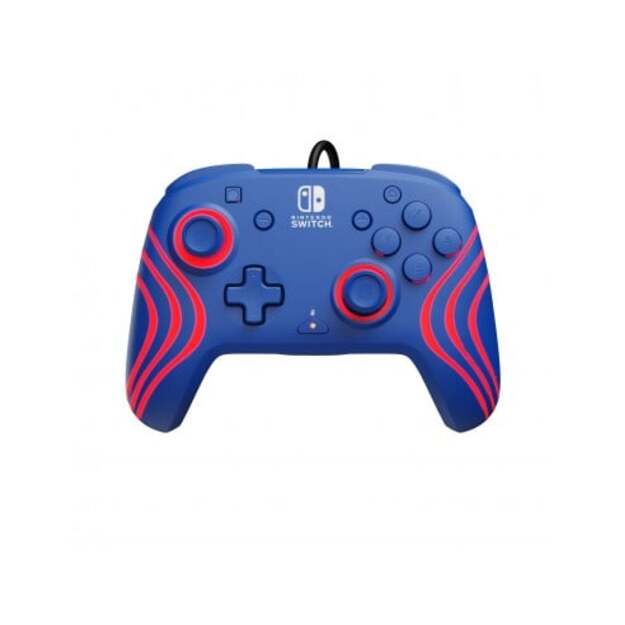 PDP Afterglow Wave Wired Controller Blue Switch 3