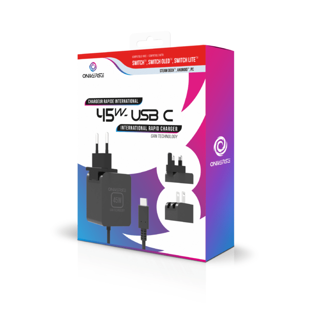 Oniverse Nsw International Fast Charger 45W - Black 5