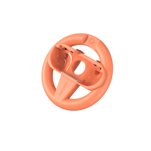 Oniverse Nsw2 Pack Of 2 Racing Wheel Controller Holders - Orange/Blue 6