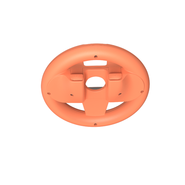 Oniverse Nsw2 Pack Of 2 Racing Wheel Controller Holders - Orange/Blue 9