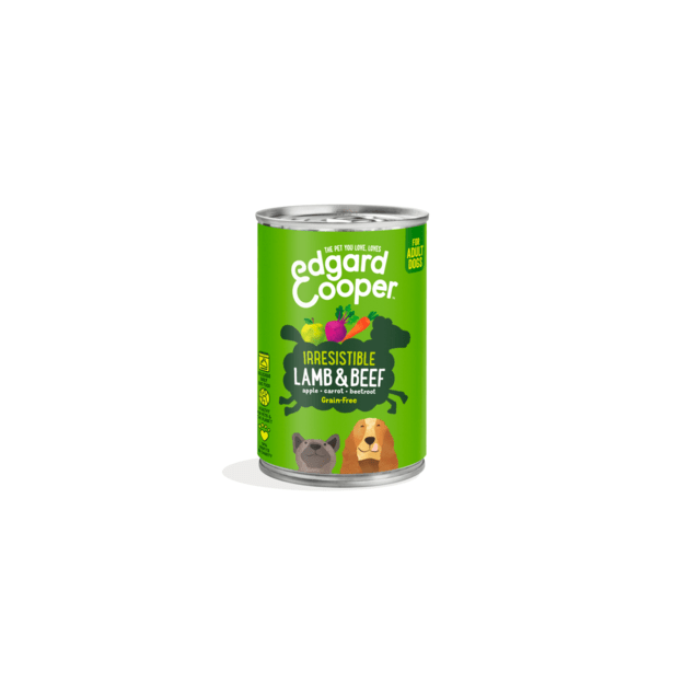Edgard Cooper - Lamb & Beef Adult Wet food 400gr - (542503948535)