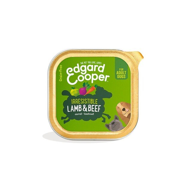 Edgard Cooper - Lamb & Beef Adult Patee 300gr - (542503948486)