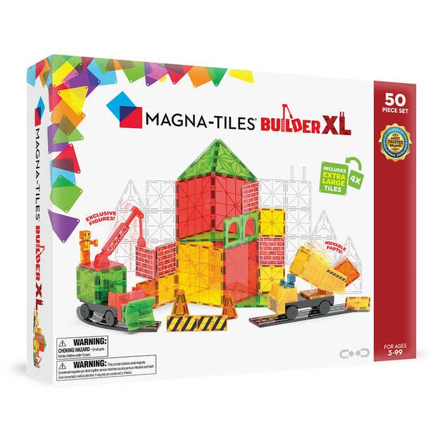 MAGNA-TILES - Builder XL 50 pcs (90289) 10