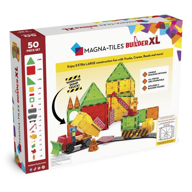 MAGNA-TILES - Builder XL 50 pcs (90289) 1