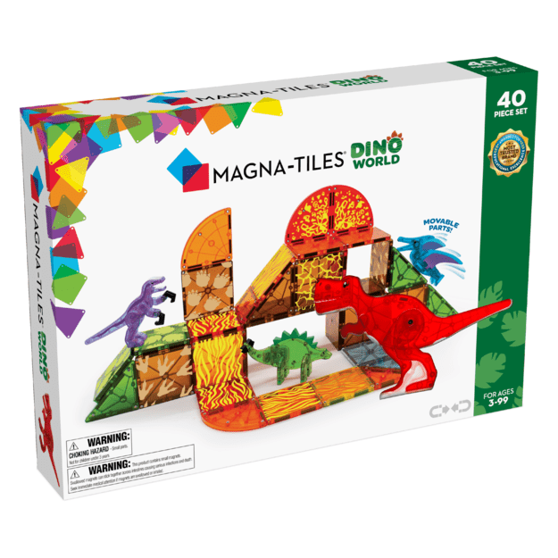 Magna-Tiles - Dino World 40 pcs set (90232) 3