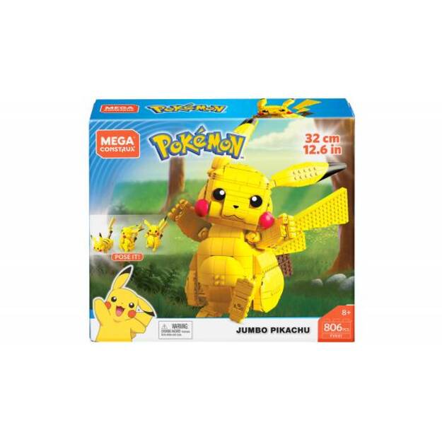 MEGA - Pokémon Build & Show - Jumbo Pikachu (FVK81) 2