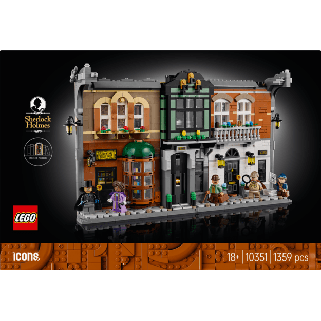 LEGO - Icons - Sherlock Holmes: Book Nook (10351) 4
