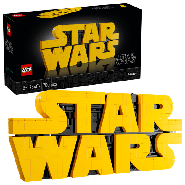 LEGO - Star Wars TM - Brick-Built Star Wars™ Logo (75407)