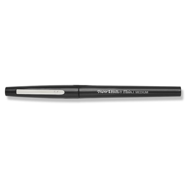 Paper Mate - Flair Felt Tip Pens - Black - 36 Count 12