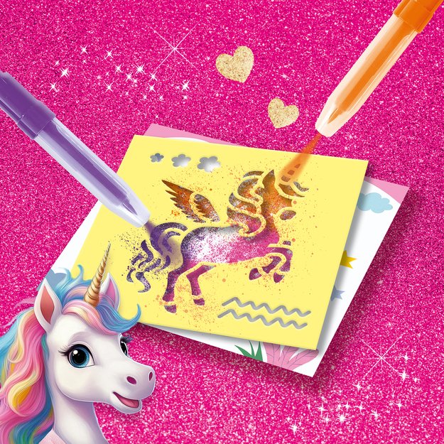 SES Creative - Blow Pens Airbrush Unicorn - (S14725) 2